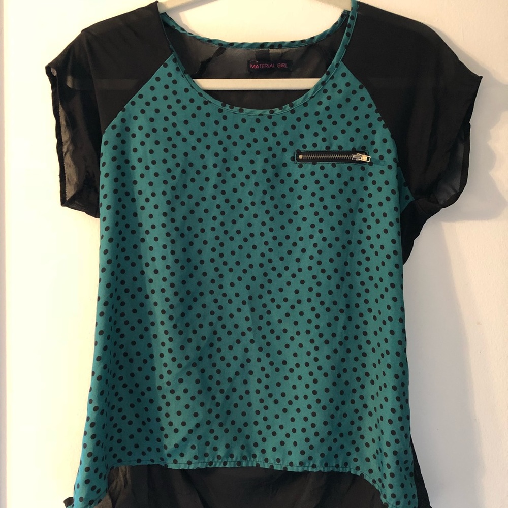 Polka Dot Green T-shirt
